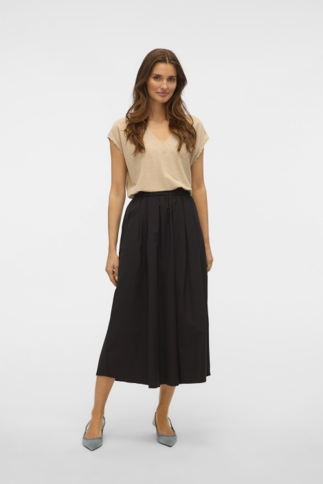 Vero Moda vmvips ss ava v-neck top jrs ga